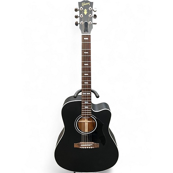 Used Gibson Songwriter EC Special Ebony Acoustic Electric Guitar