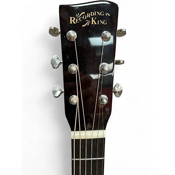 Used Recording King RD-328 Natural Acoustic Guitar