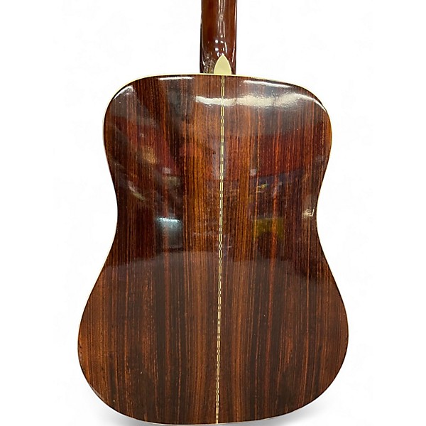 Used Fender F75 Natural Acoustic Guitar