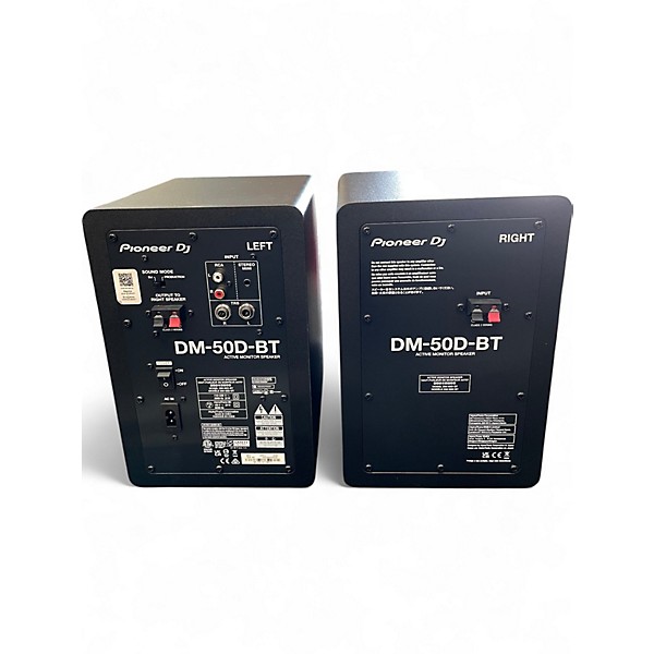 Used Pioneer DJ DM-50D-BT Powered Monitor