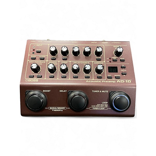 Used BOSS AD-10 Effect Processor