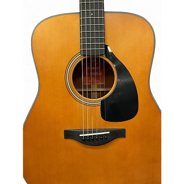 Used Yamaha fgx3 Natural Acoustic Guitar