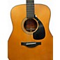 Used Yamaha fgx3 Natural Acoustic Guitar