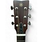 Used Yamaha fgx3 Natural Acoustic Guitar