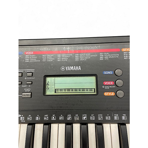 Used Yamaha PSRE263 61 Key Portable Keyboard