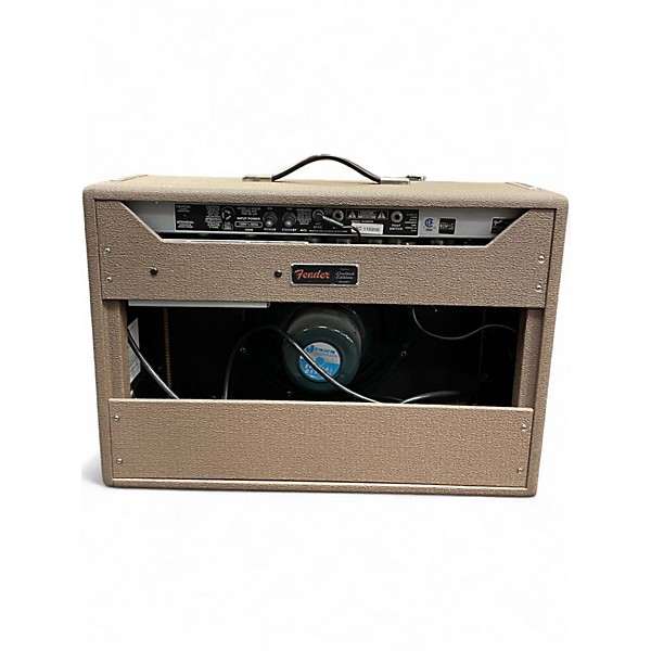 Used Fender Deluxe Reverb 65 Fawn Limited Edition Tube Guitar Combo Amp