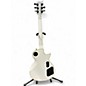 Used ESP LTD Iron Cross LH Black and White Solid Body Electric Guitar
