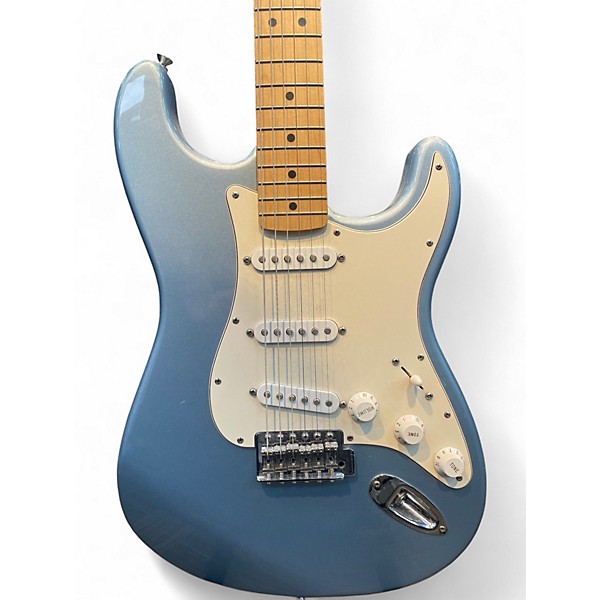 Used Fender Standard Stratocaster Blue Agave Solid Body Electric Guitar