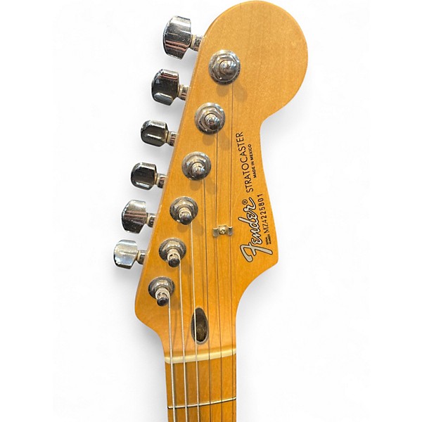Used Fender Standard Stratocaster Blue Agave Solid Body Electric Guitar