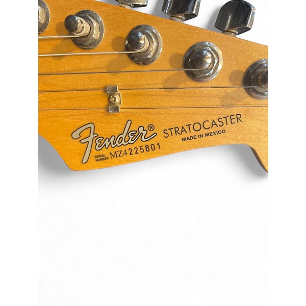 Used Fender Standard Stratocaster Blue Agave Solid Body Electric Guitar