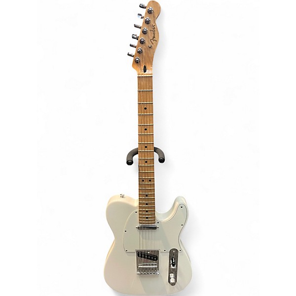 Used Fender Player Telecaster Arctic White Solid Body Electric Guitar