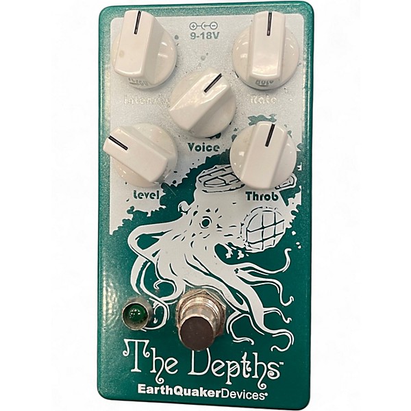 Used EarthQuaker Devices The Depths Optical Vibe Machine Effect Pedal