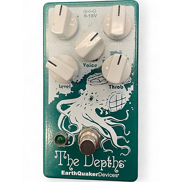 Used EarthQuaker Devices The Depths Optical Vibe Machine Effect Pedal