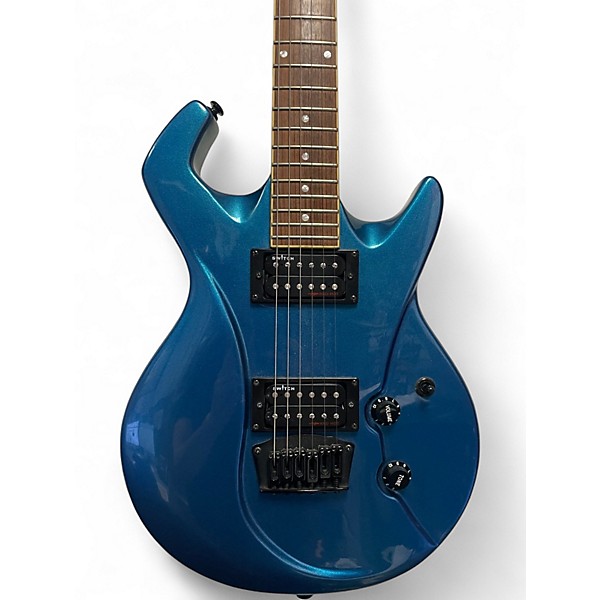 Used Switch Vibracell Blue Solid Body Electric Guitar