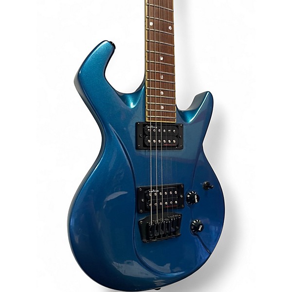 Used Switch Vibracell Blue Solid Body Electric Guitar