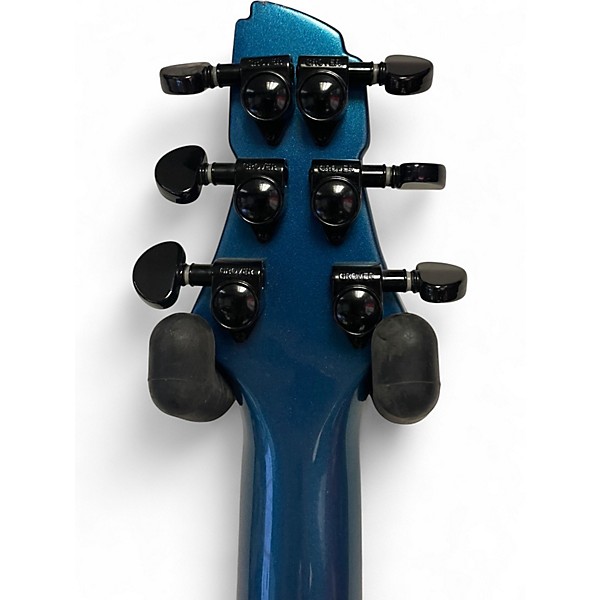 Used Switch Vibracell Blue Solid Body Electric Guitar
