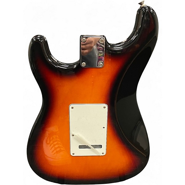Used 1999 Fender Standard Stratocaster Sunburst Solid Body Electric Guitar