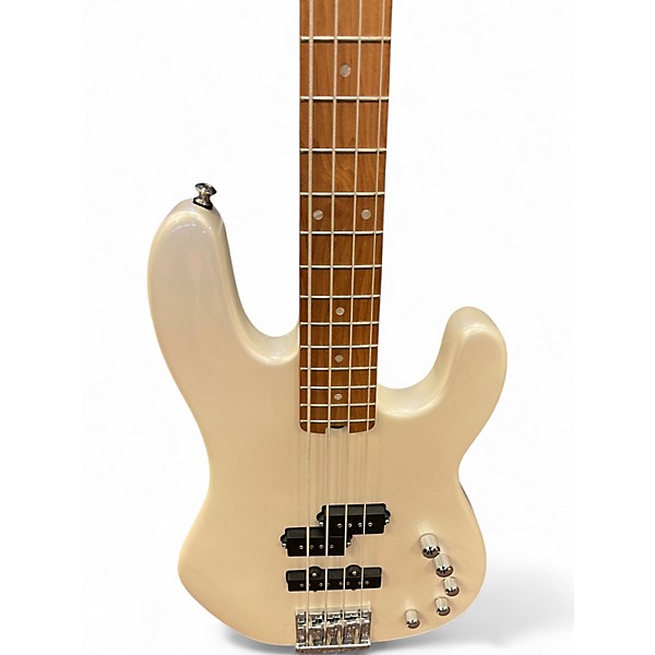Used Charvel PRO MOD SAN DIMAS PJ IV Pearl White Electric Bass Guitar