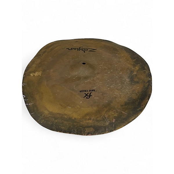 Used Zildjian Small FX RAW CRASH SMALL BELL Cymbal
