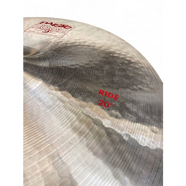 Used Paiste 20in 2002 Ride Cymbal