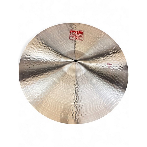 Used Paiste 24in 2002 Ride Cymbal