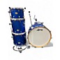 Used Ludwig 4 Piece Centennial Blue Sapphire Drum Kit thumbnail