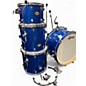 Used Ludwig 4 Piece Centennial Blue Sapphire Drum Kit