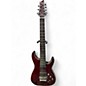 Used Schecter Guitar Research HELLRAISER S 7 STRING Black Cherry Solid Body Electric Guitar thumbnail
