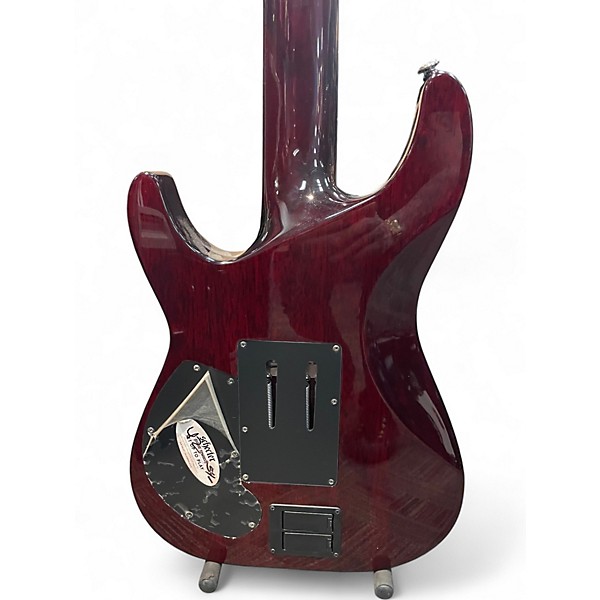 Used Schecter Guitar Research HELLRAISER S 7 STRING Black Cherry Solid Body Electric Guitar