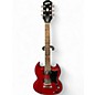 Used Epiphone SG Tribute Cherry Solid Body Electric Guitar thumbnail