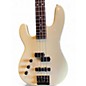 Vintage 1980s Charvel 2B White Electric Bass Guitar