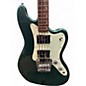 Used Squier Paranormal Rascal Bass HH Sherwood Green Electric Bass Guitar