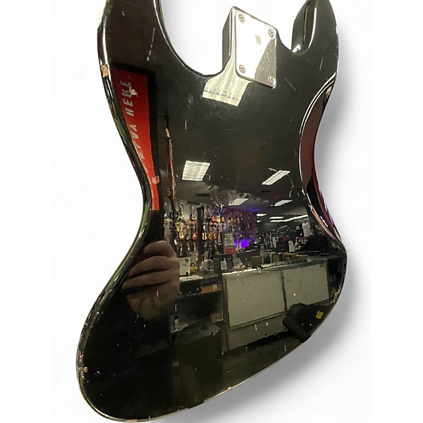 Used Fender Geddy Lee Signature Jazz Bass BLACK Electric Bass Guitar