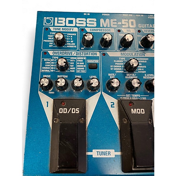 Used BOSS ME50 Guitar Multi Effect Processor