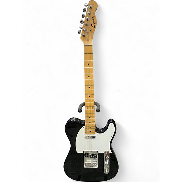 Used Squier Affinity Telecaster Black Solid Body Electric Guitar