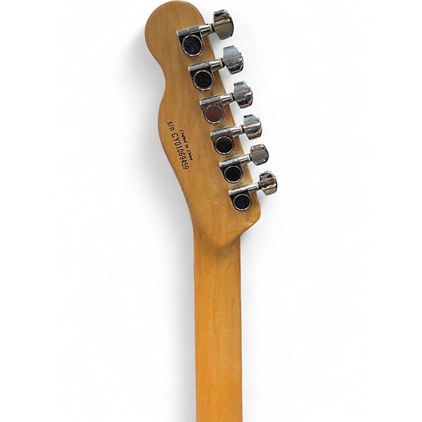 Used Squier Affinity Telecaster Black Solid Body Electric Guitar