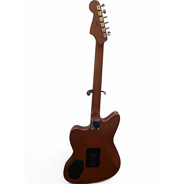 Used Fender Acoustasonic Standard Jazzmaster Honey Burst Acoustic Electric Guitar