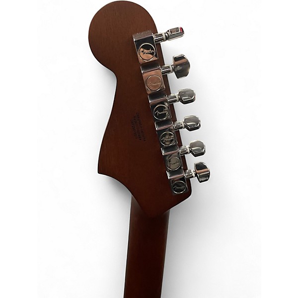 Used Fender Acoustasonic Standard Jazzmaster Honey Burst Acoustic Electric Guitar