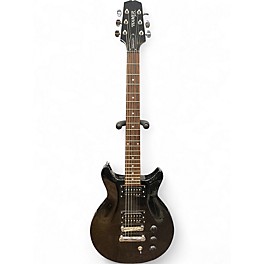 Used Hamer Sunburst A/T2 Black Solid Body Electric Guitar