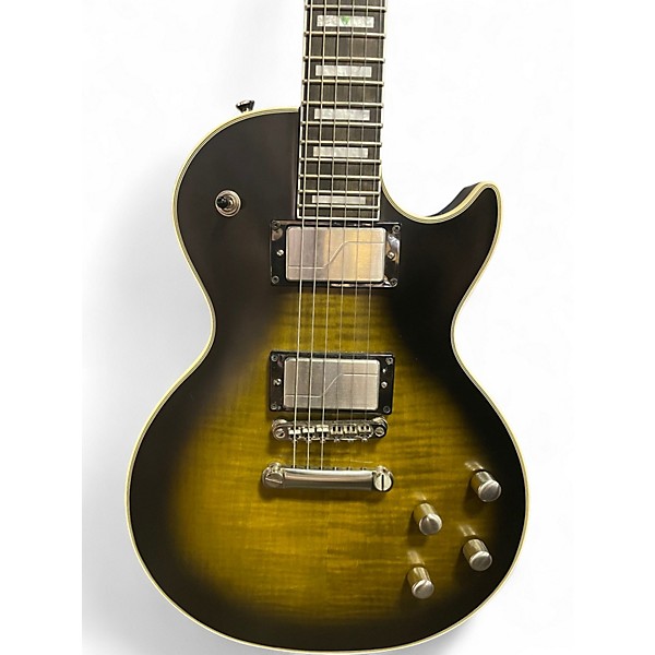 Used Epiphone Les Paul Prophecy GX Royal Olive Solid Body Electric Guitar