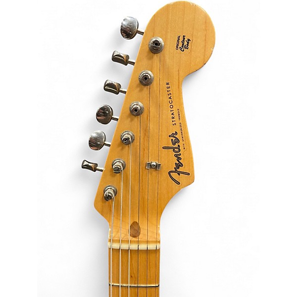 Used Fender American Original 50s Stratocaster White Blonde Solid Body Electric Guitar