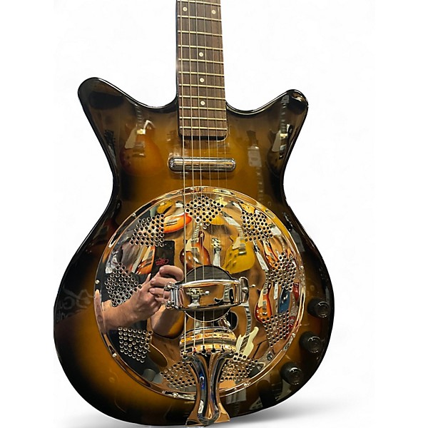 Used Danelectro '59 resonator Tobacco Sunburst Acoustic Electric Guitar