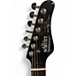 Used Schecter Guitar Research Diamond Series PT Black Chrome Solid Body Electric Guitar