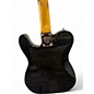Used Schecter Guitar Research Diamond Series PT Black Chrome Solid Body Electric Guitar