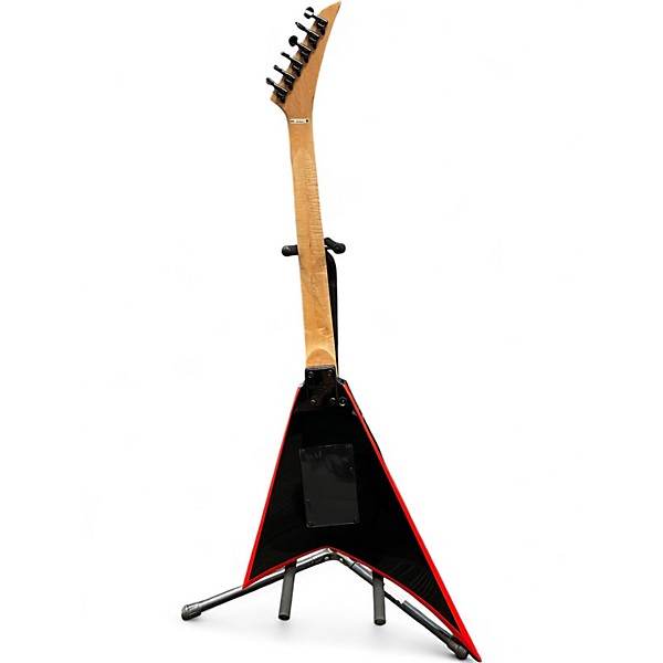 Used 2017 Jackson JS32RM Rhoads Black with Red Bevels Solid Body Electric Guitar