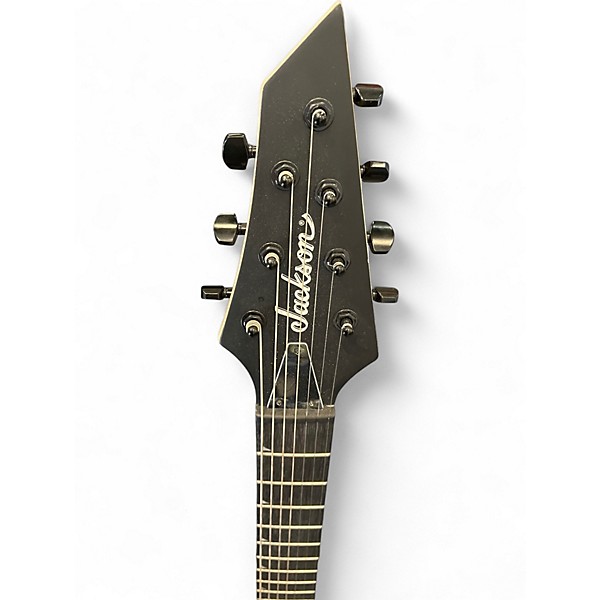 Used Jackson King V JS22 KV HT 7-String Black Solid Body Electric Guitar