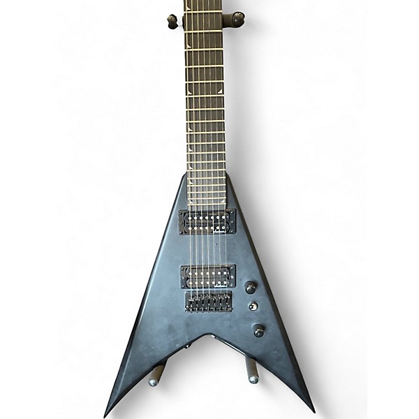 Used Jackson King V JS22 KV HT 7-String Black Solid Body Electric Guitar