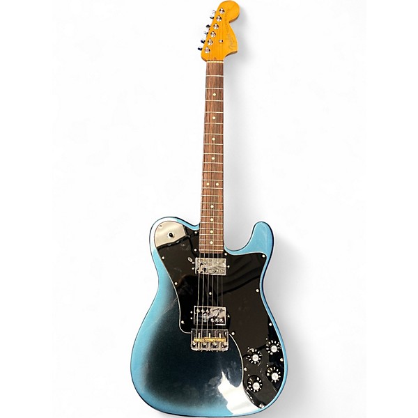 Used Fender American Professional II Telecaster Midnight Blue Solid Body Electric Guitar
