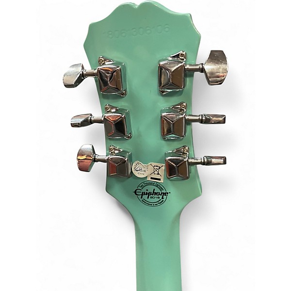 Used Epiphone Les Paul SL Seafoam Green Solid Body Electric Guitar