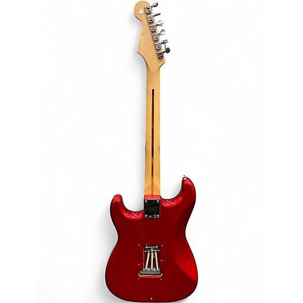 Used 2006 Fender Standard Stratocaster HH Candy Apple Red Solid Body Electric Guitar